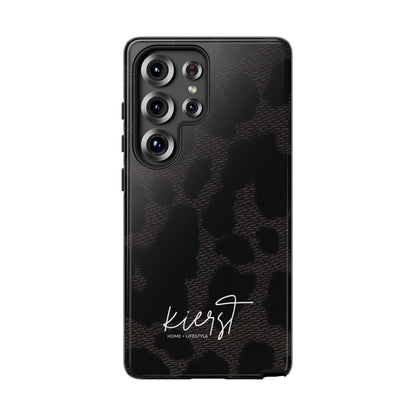 Black Leopard Samsung Galaxy Phone Case