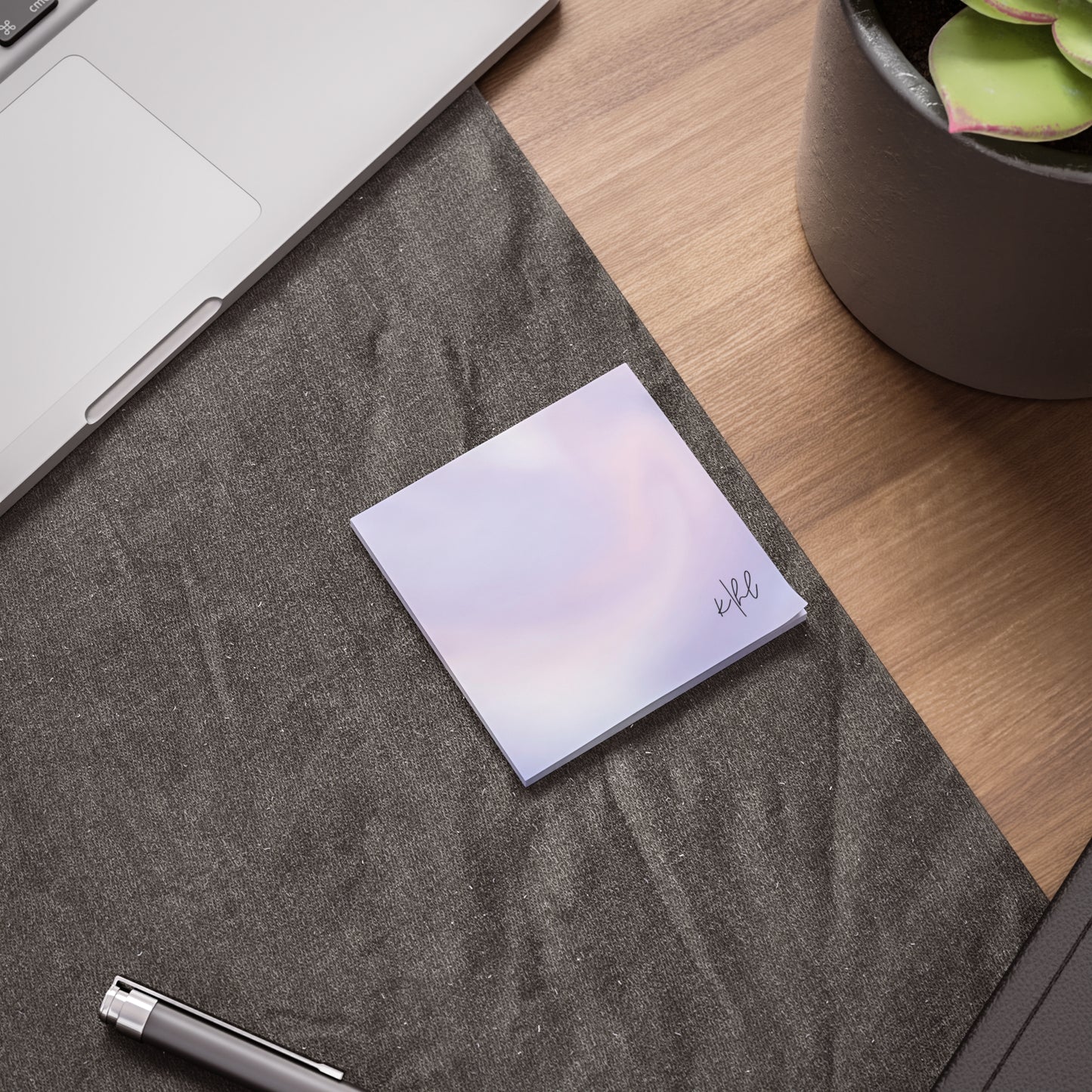Lilac Marble Post-it® Note Pad