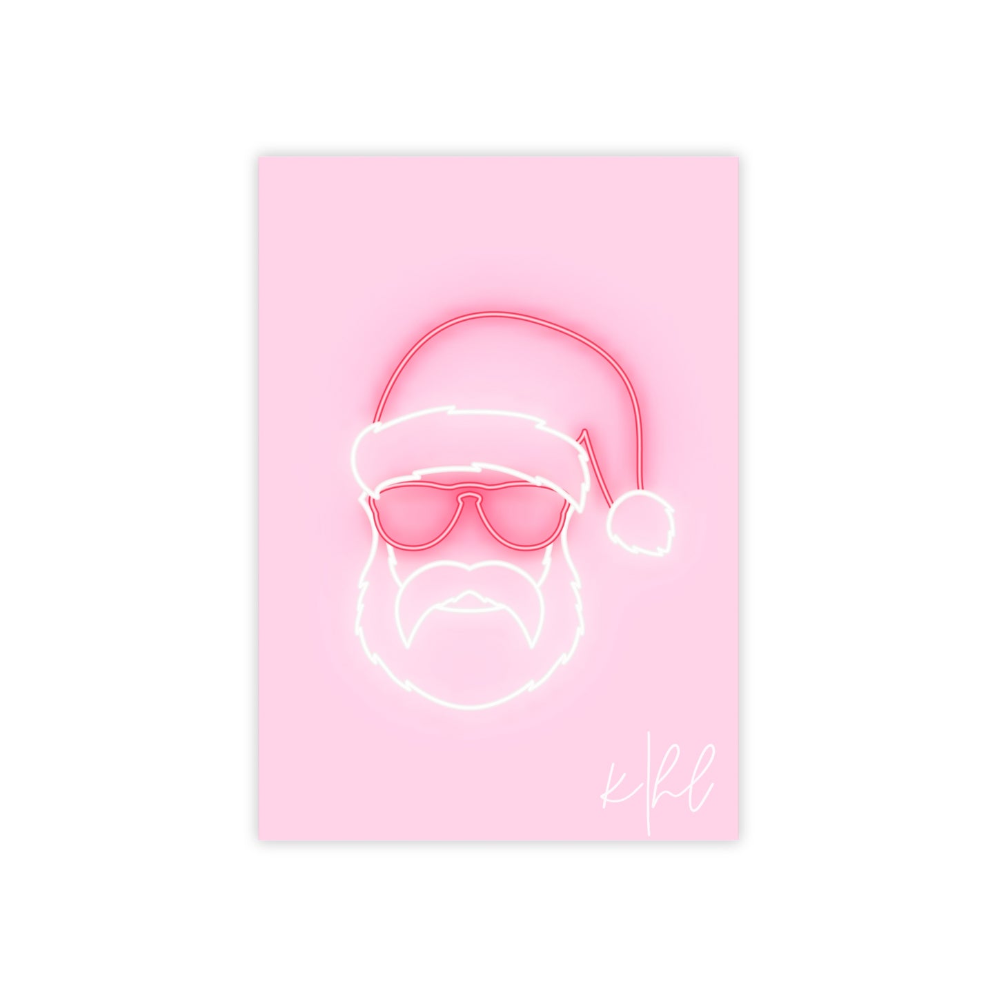 Neon Sign on Pink Post-it® Note Pad