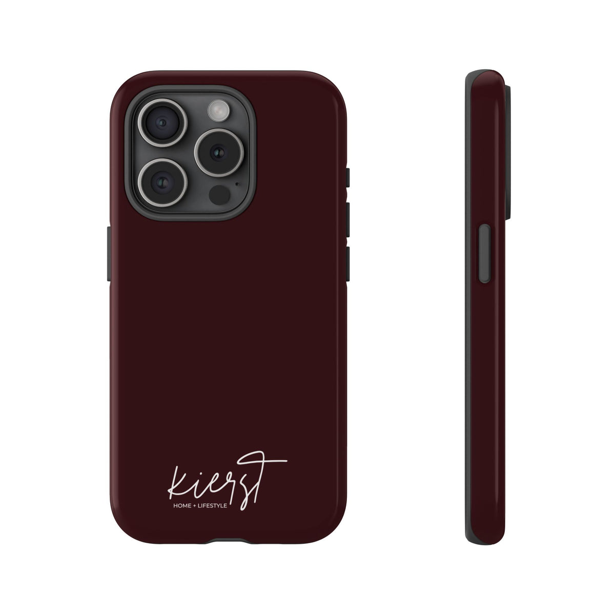 Signature Velvet Noir iPhone Case