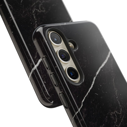 Black Marble Samsung Galaxy Phone Case | Elevated Protection Meets Timeless Design