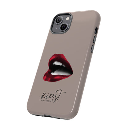 Retro Red Lips iPhone Case | Pop Art Meets Polished