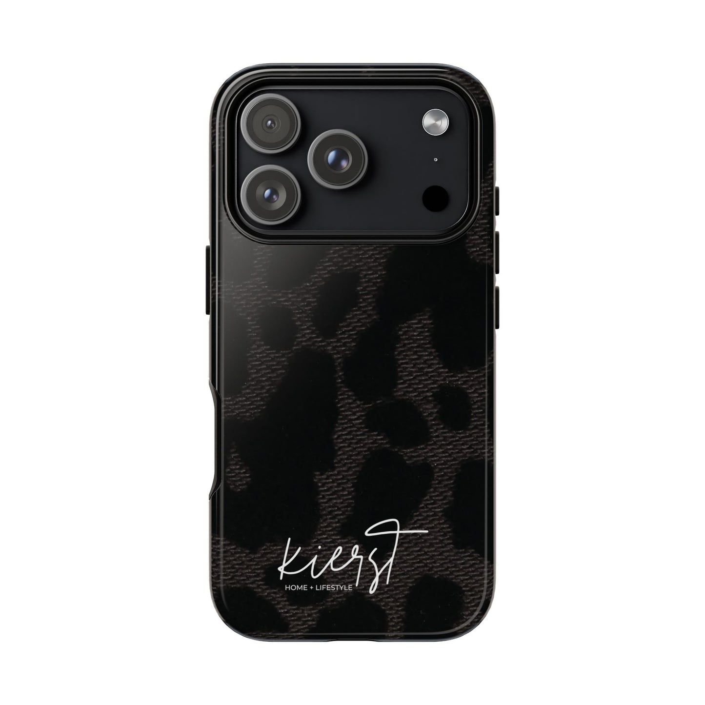 Black Leopard iPhone Case