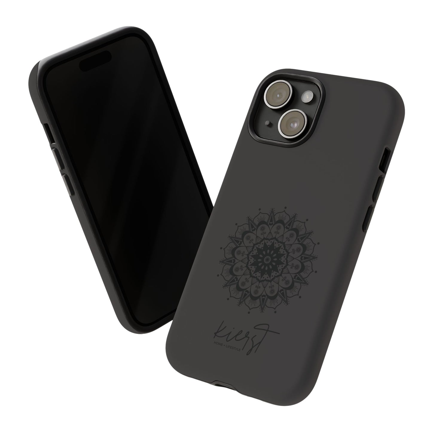 Black Mandala iPhone Case | Refined Calm in Every Curve