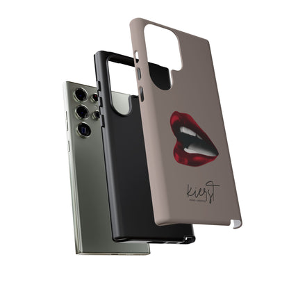 Retro Red Lips Samsung Galaxy Case | Pop Art, Luxe Feel
