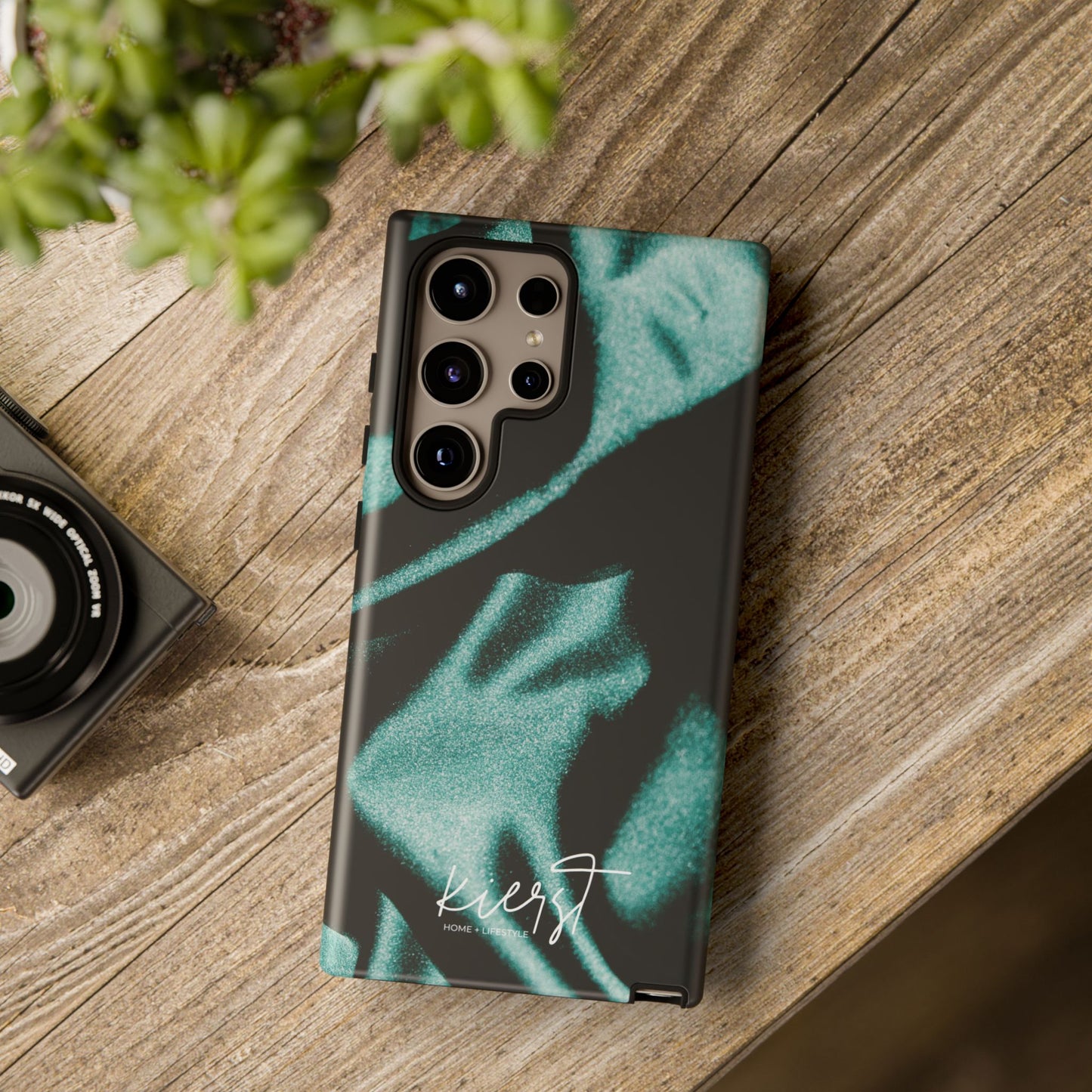 Emerald Silk Print Samsung Galaxy Case