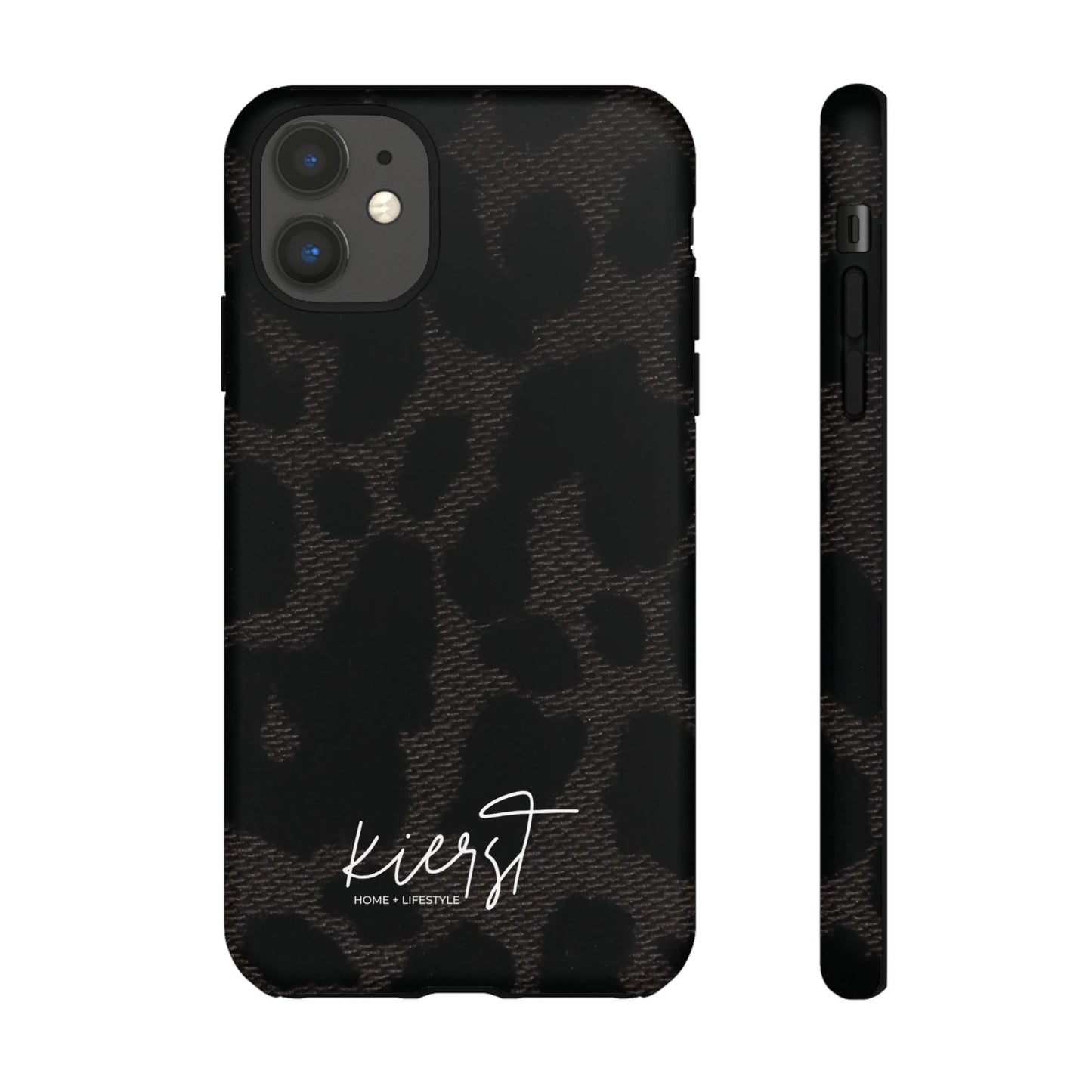 Black Leopard iPhone Case