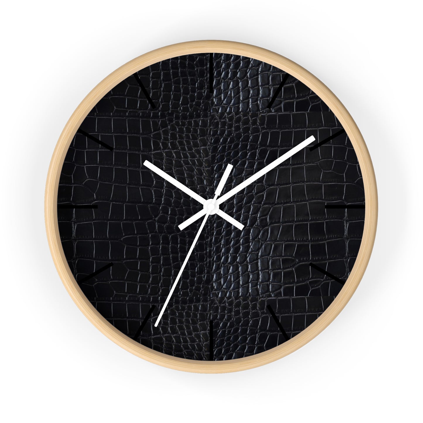 Black Crocodile Wall Clock