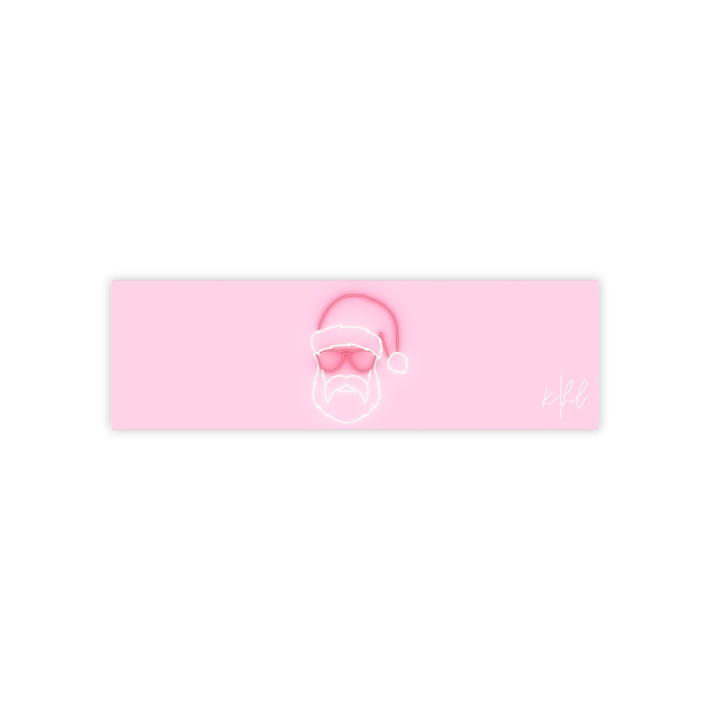 Neon Sign on Pink Post-it® Note Pad