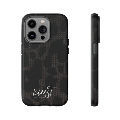 Black Leopard iPhone Case