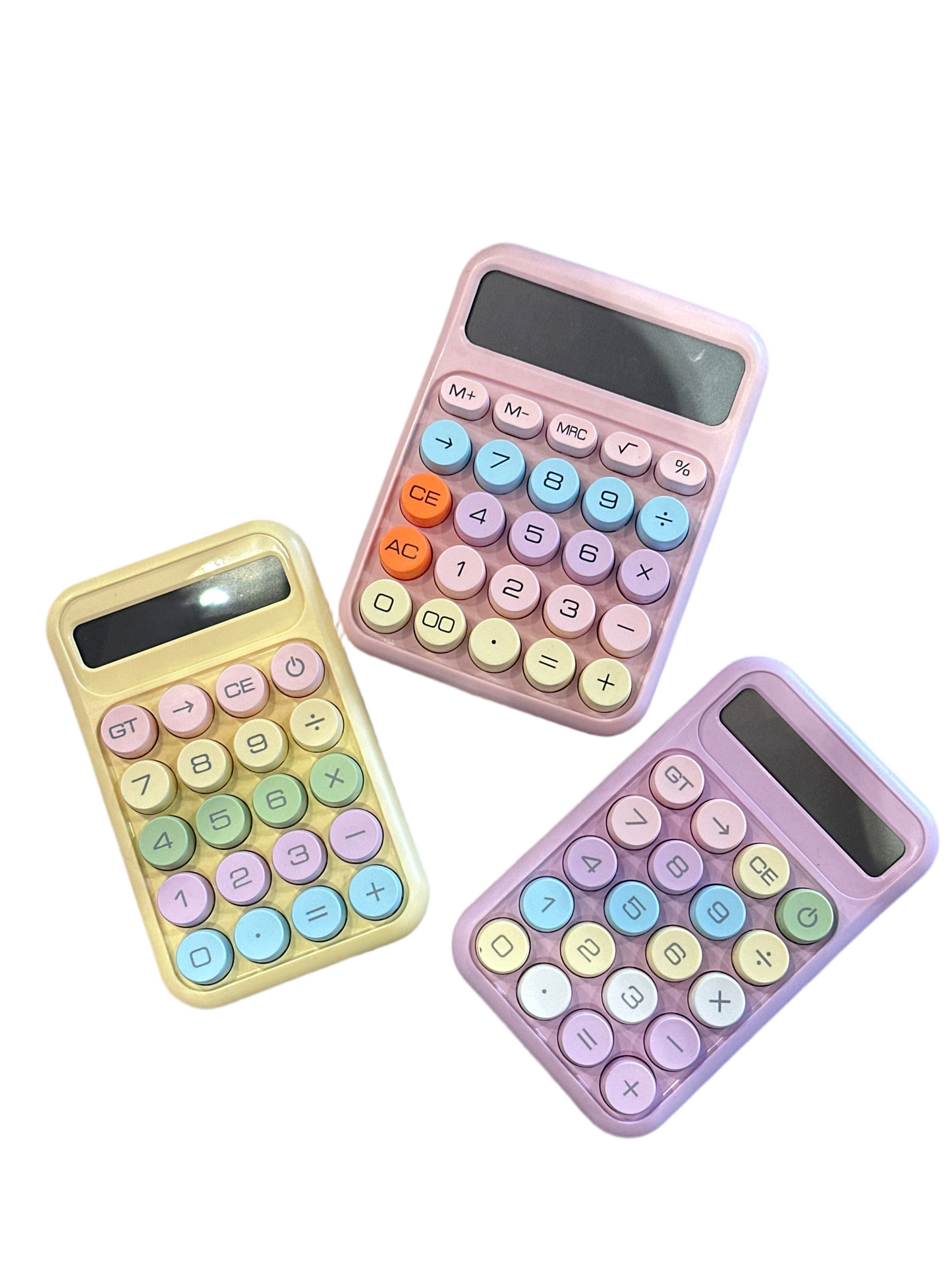 Small Colorful Desk Calculator