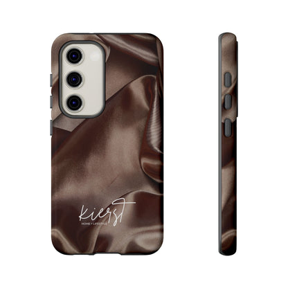 Chocolate Silk Print Samsung Galaxy Phone Case