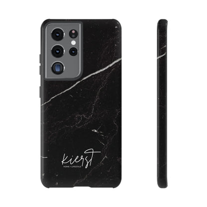 Black Marble Samsung Galaxy Phone Case | Elevated Protection Meets Timeless Design