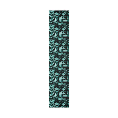 Emerald Satin Print Gift Wrapping Paper