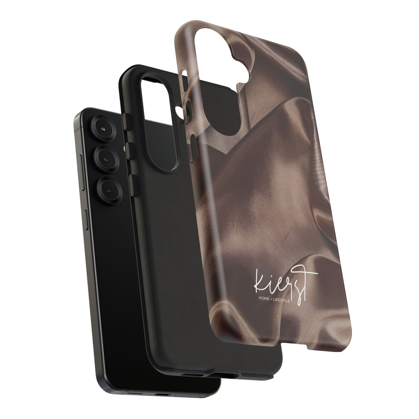 Chocolate Silk Print Samsung Galaxy Phone Case