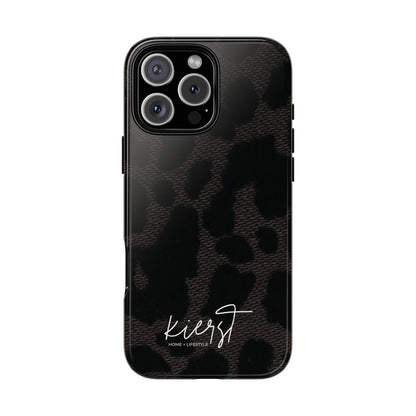 Black Leopard iPhone Case