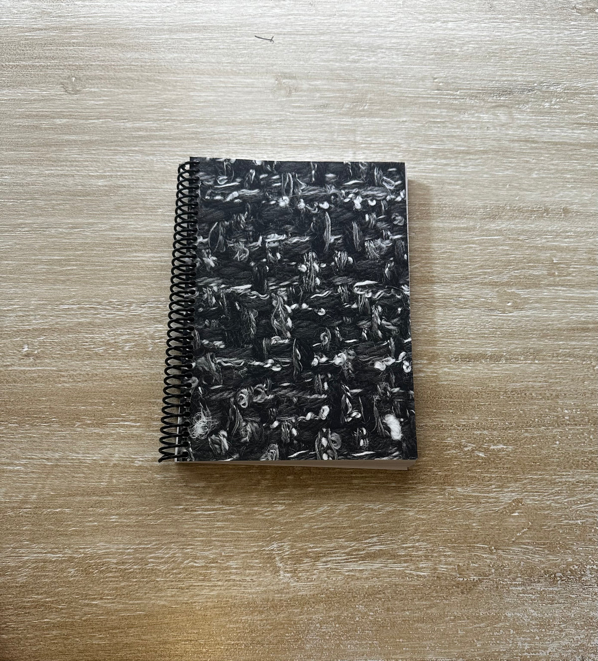 Grey Tweed Notebook