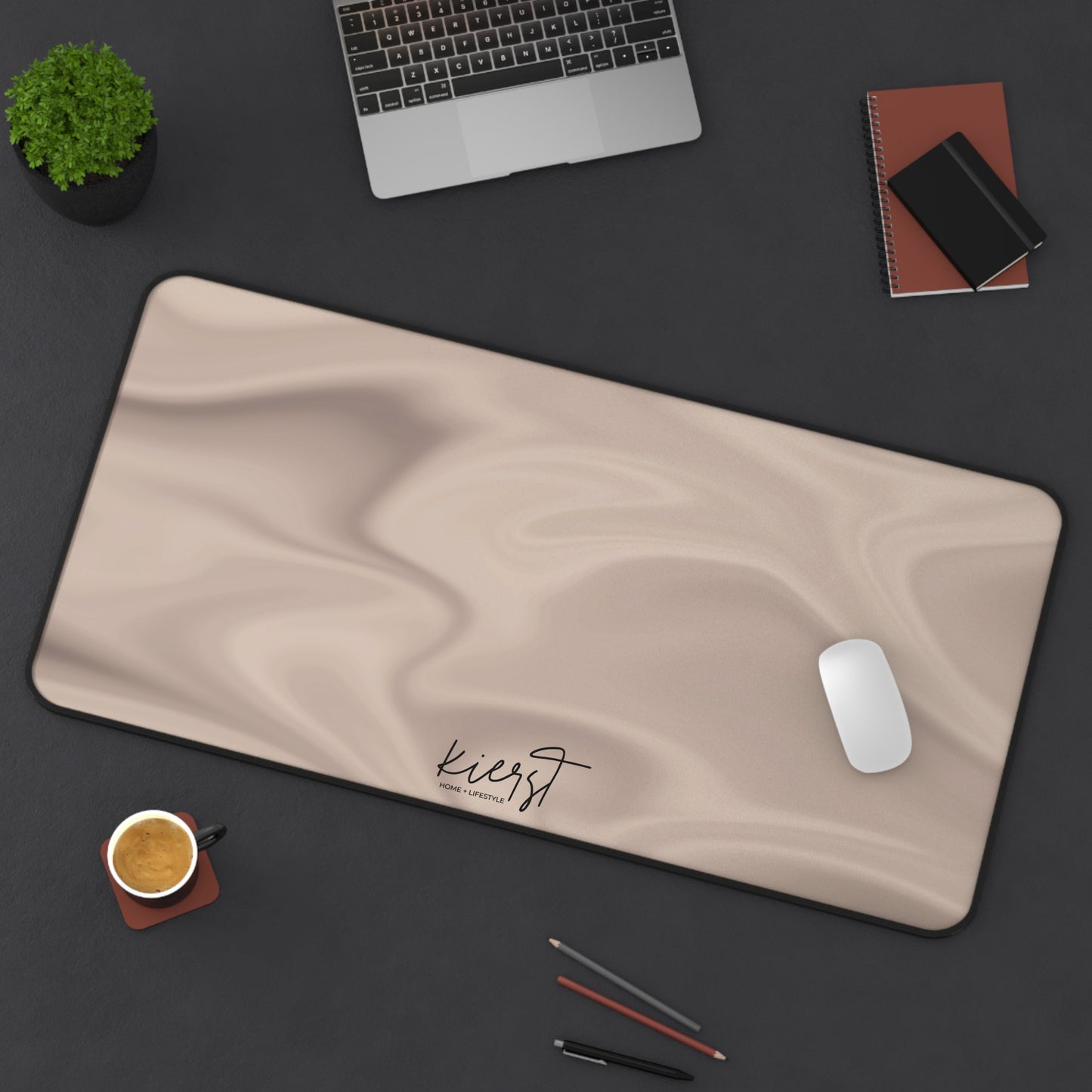 Taupe Dunes Desk Mat