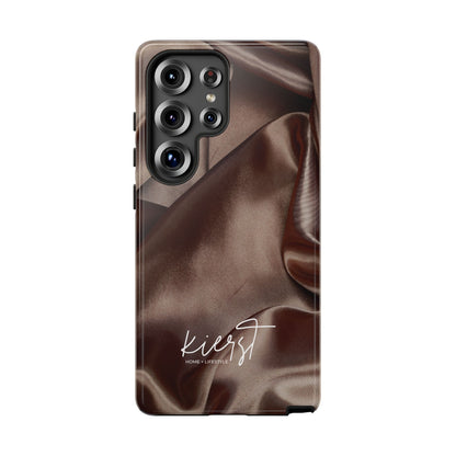 Chocolate Silk Print Samsung Galaxy Phone Case