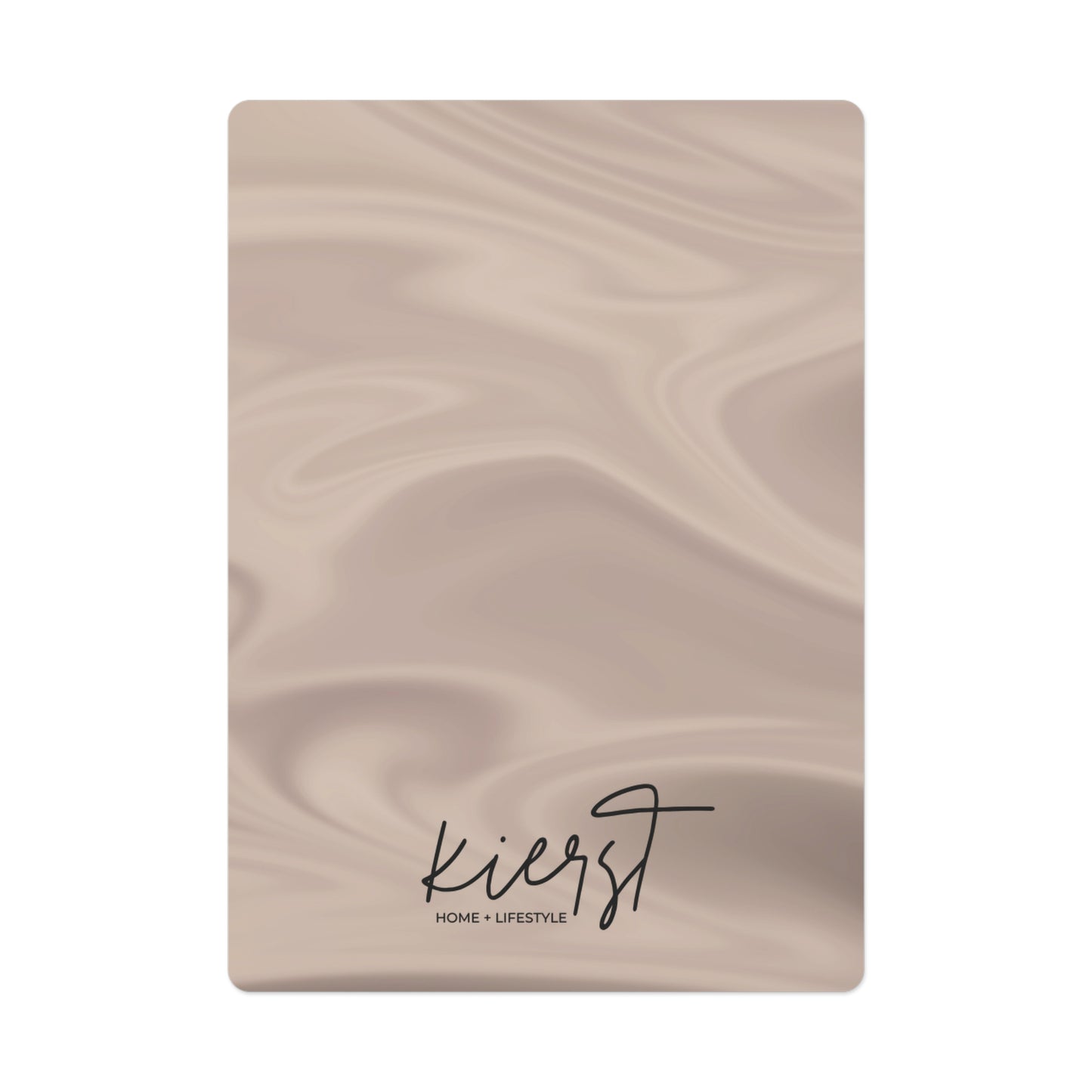 Taupe Dunes Poker Playing Cards
