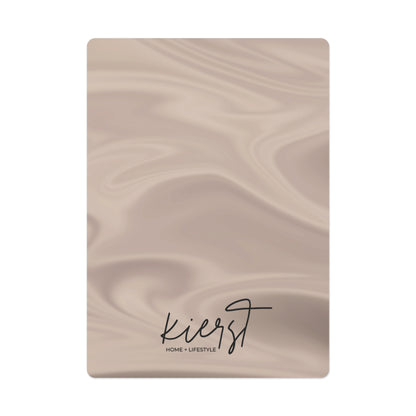 Taupe Dunes Poker Playing Cards