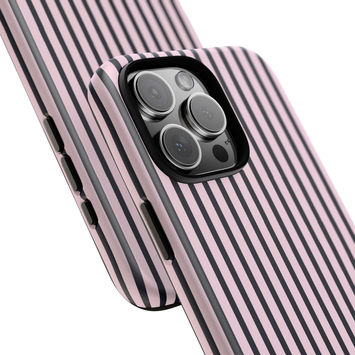 Signature Pink + Signature Storm Stripe iPhone Case