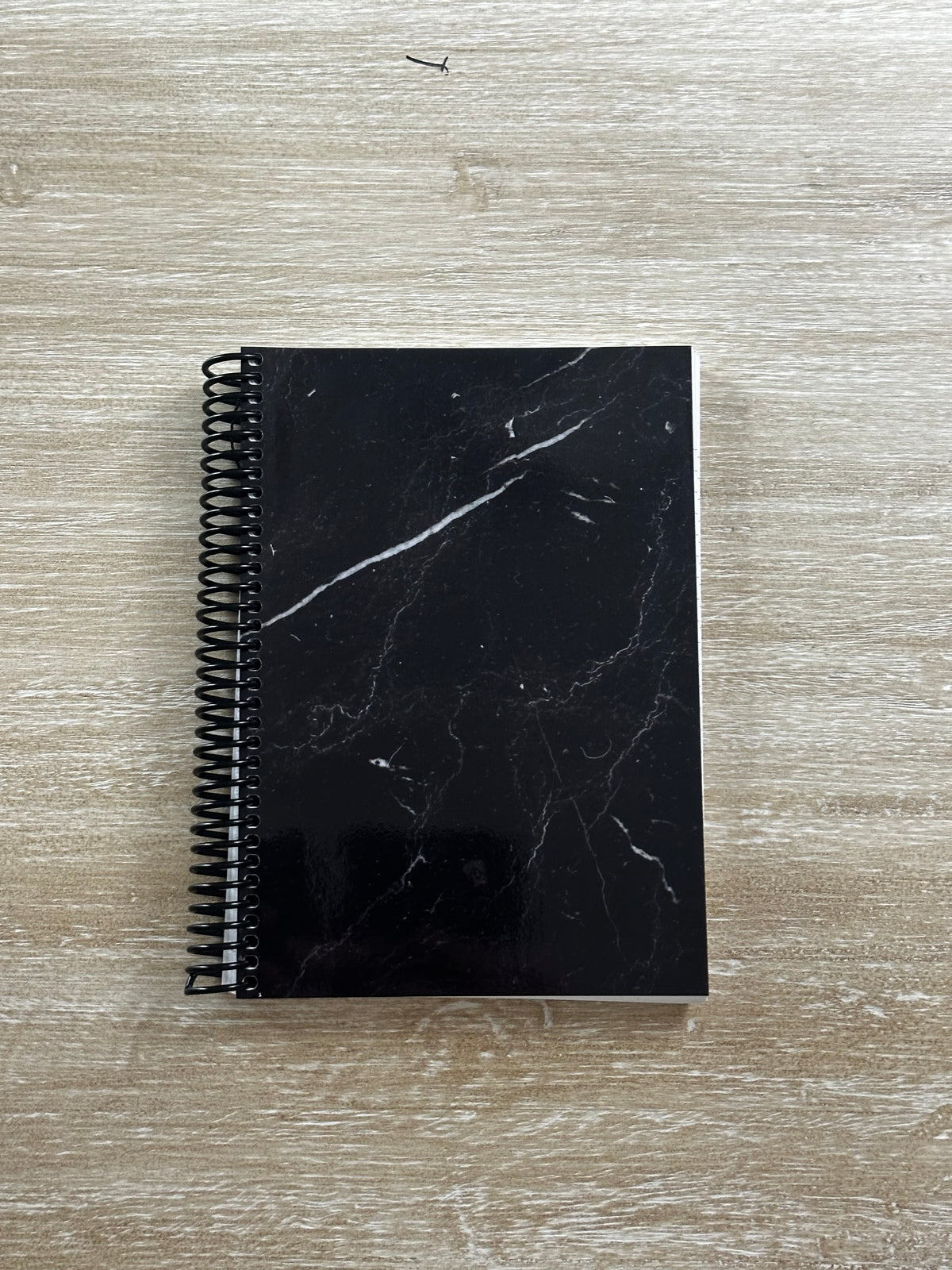 Black Marble Notebook