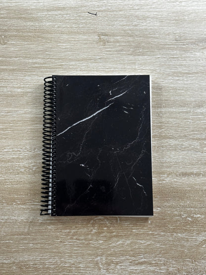 Black Marble Notebook