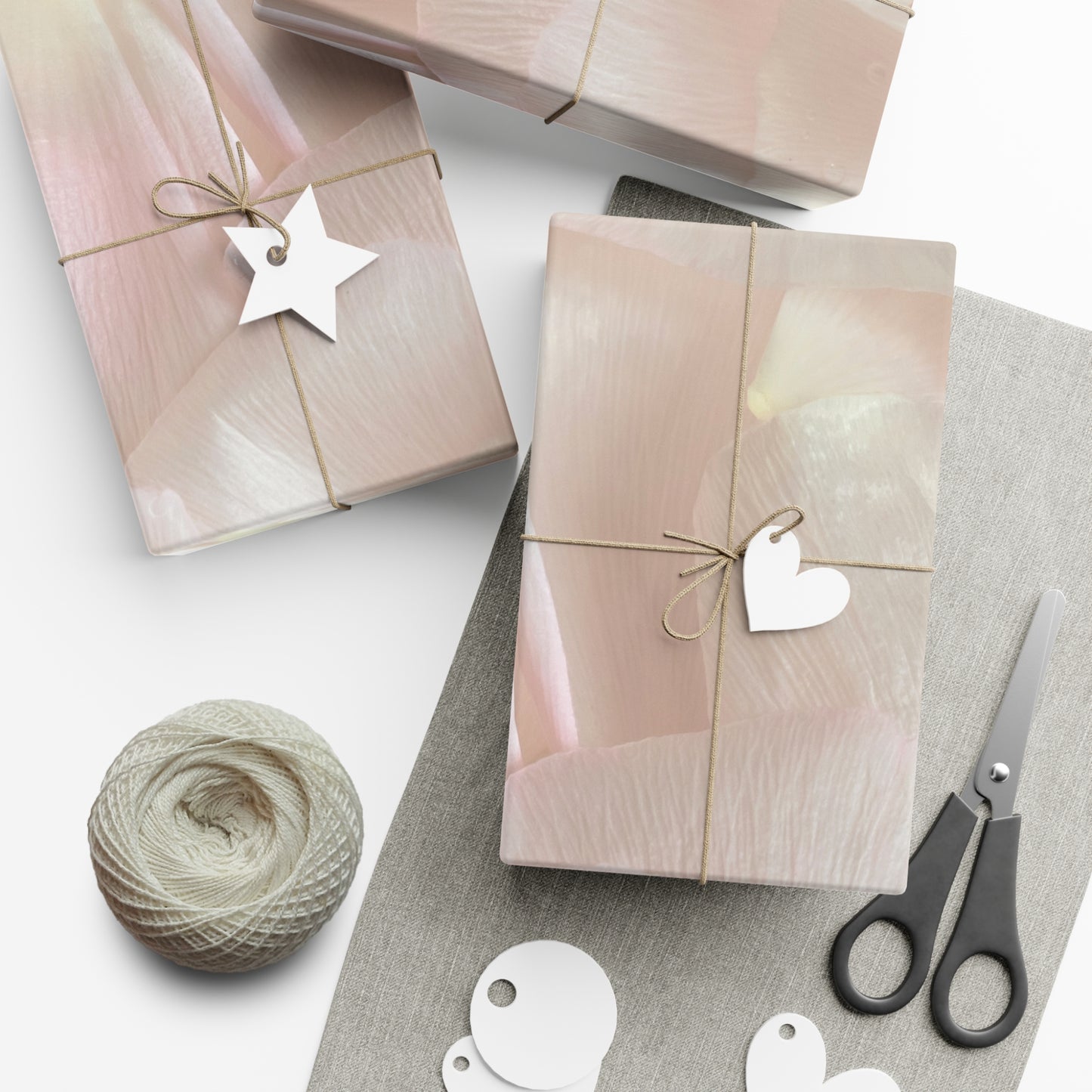 Iridescent Flower Petals Gift Wrapping Paper