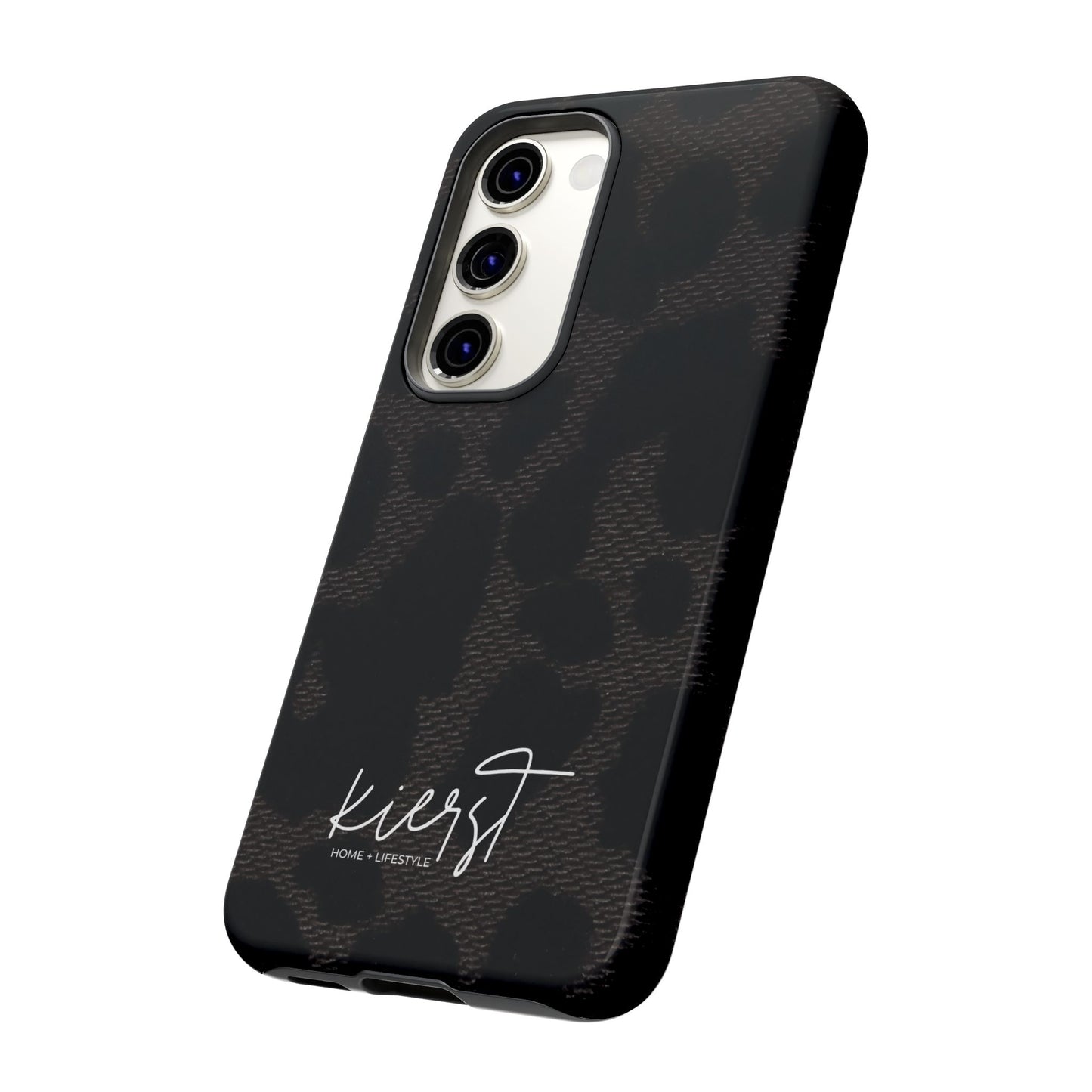 Black Leopard Samsung Galaxy Phone Case