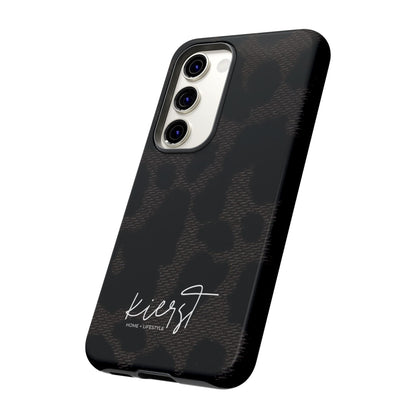 Black Leopard Samsung Galaxy Phone Case