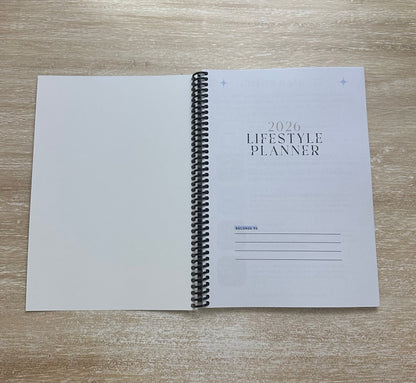 2026 Lifestyle Planner - Blue Marble
