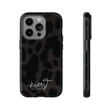 Black Leopard iPhone Case