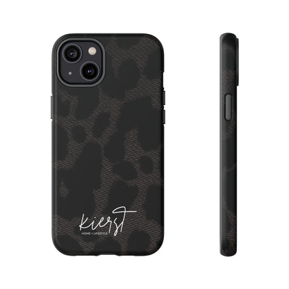 Black Leopard iPhone Case
