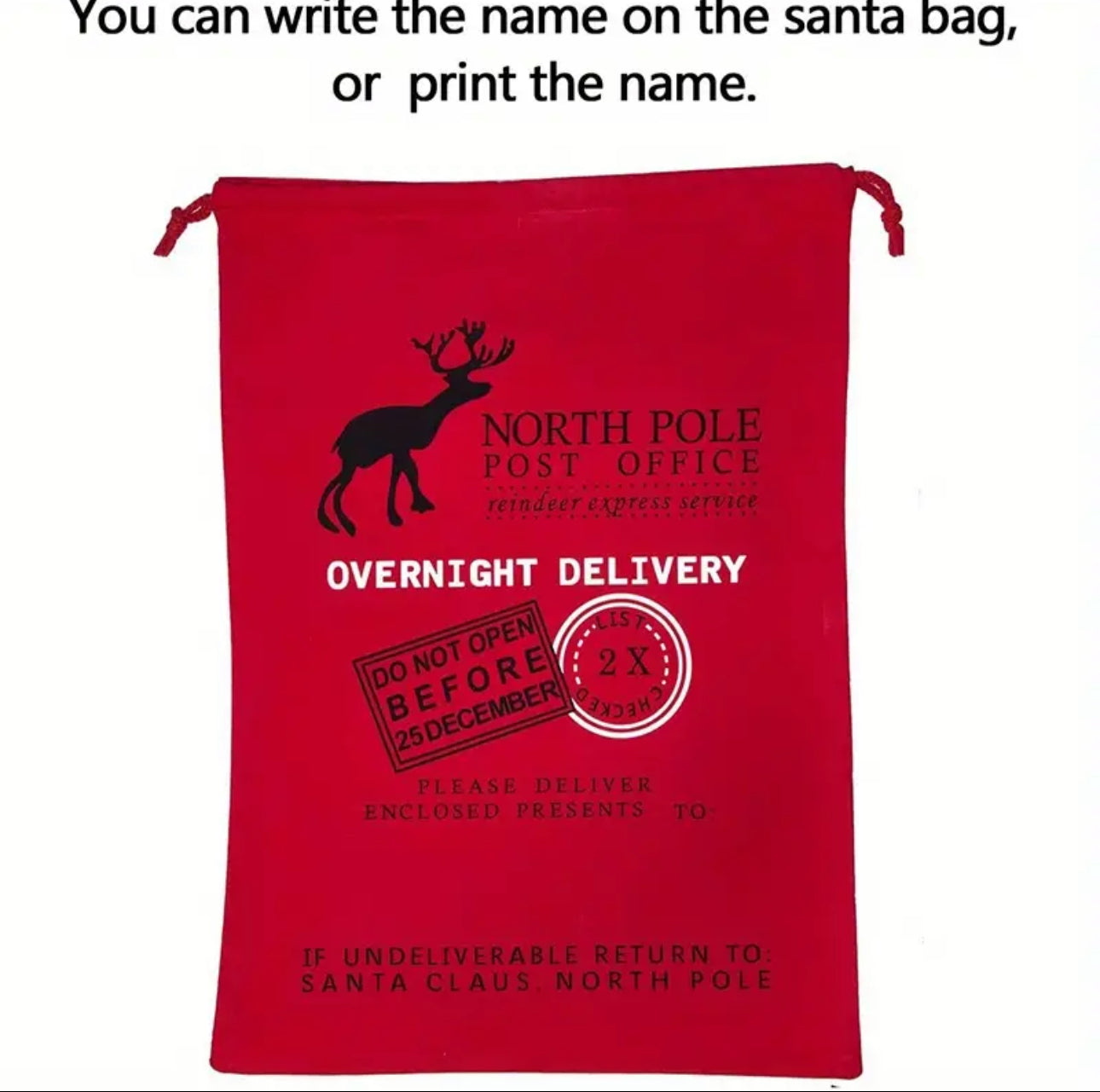 Santa’s Present Bag