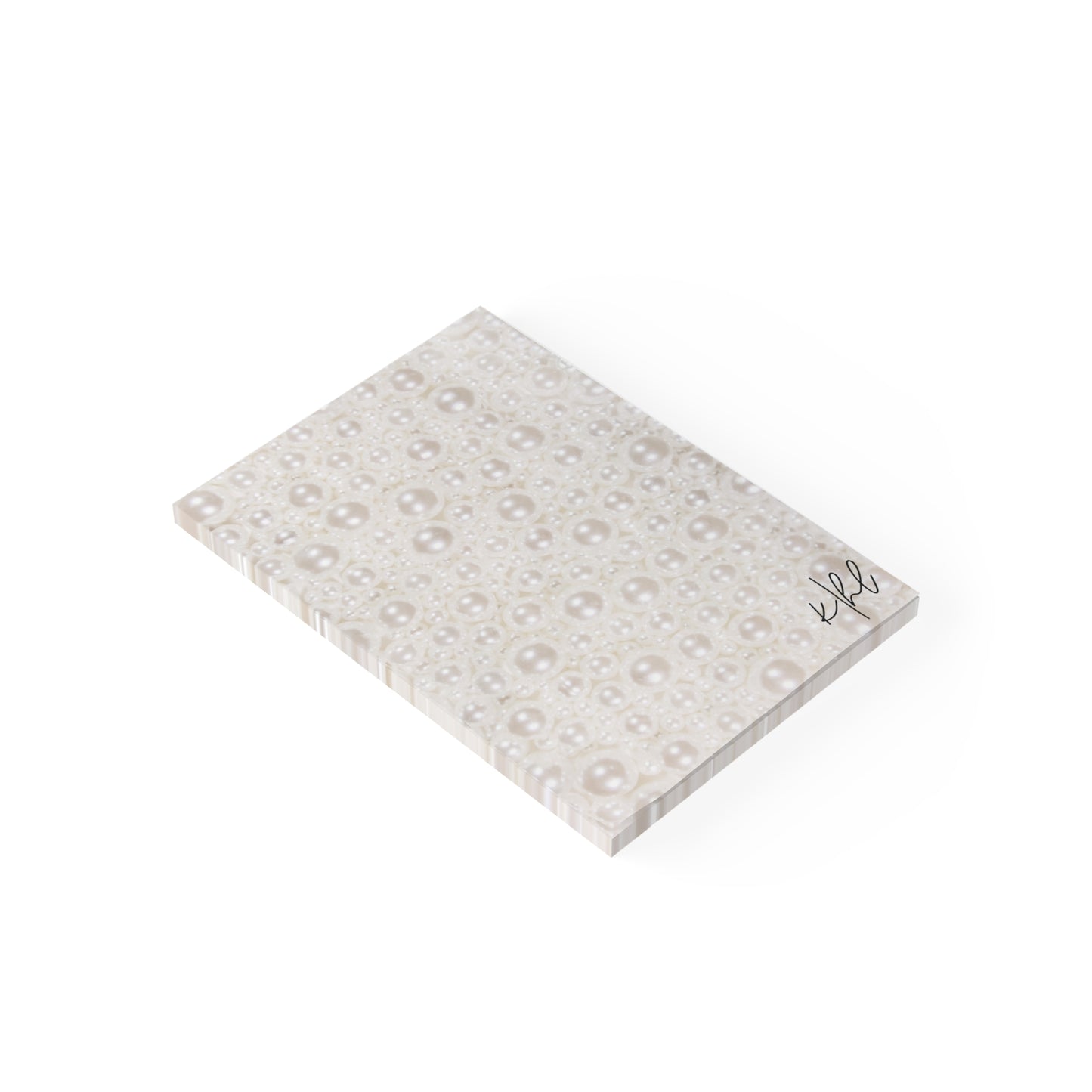 Various Pearls Post-it® Note Pad | Soft Ivory Sticky Notes with a Glamorous Luxe Touch