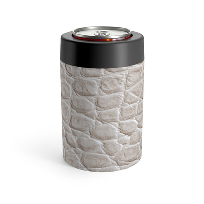 Cream Reptile Print Can Holder