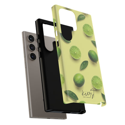 Limes Samsung Galaxy Phone Case | A Zesty Pop of Citrus and Style