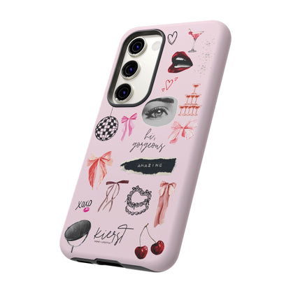 Pink Samsung Galaxy Phone Case - Edge of Romance