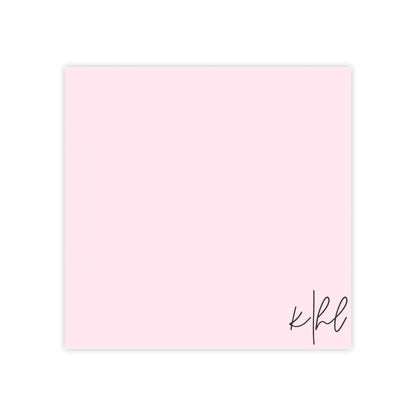 Signature Pink Post-it® Note Pad | Soft Blush Pink Sticky Notes for Everyday Luxury