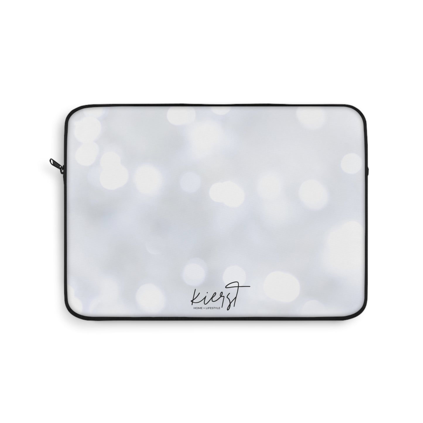 White Sparkle Laptop Sleeve