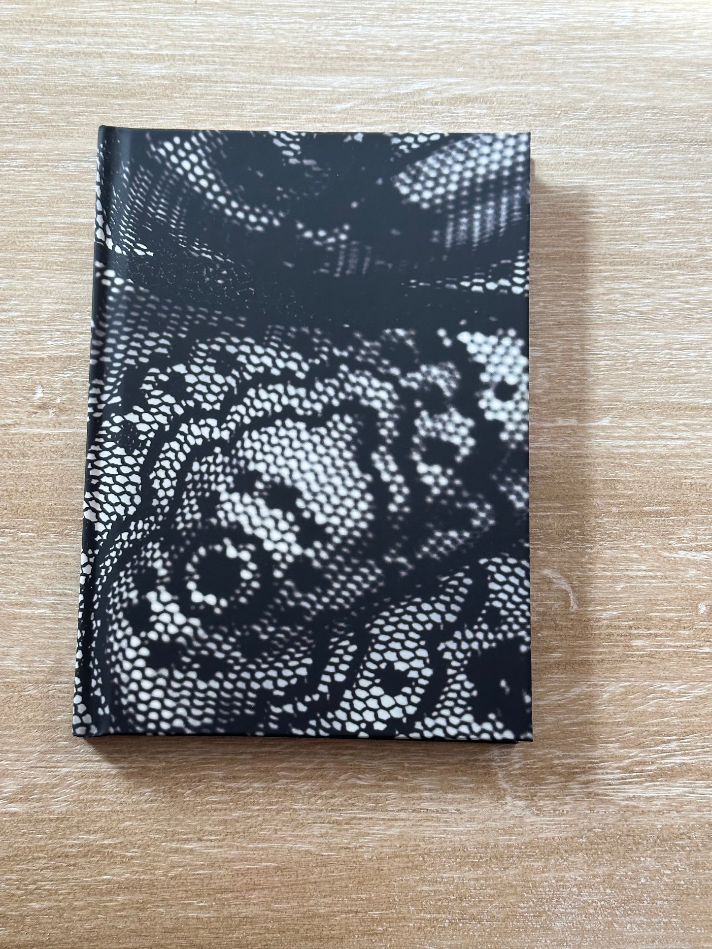 Black and White Lace Journal