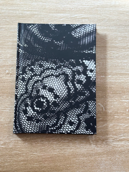 Black and White Lace Journal