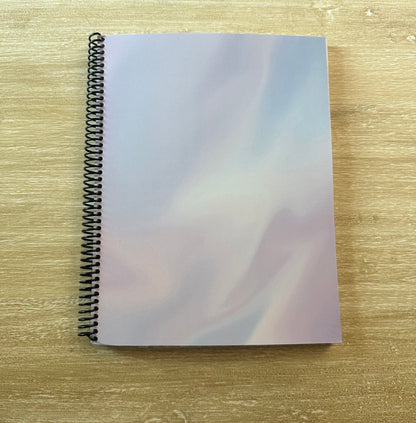 Lilac Marble Notebook