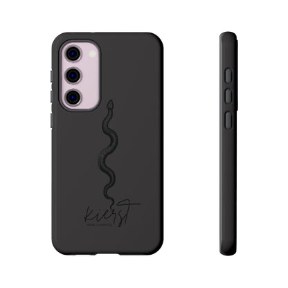 Long Black Snake Samsung Galaxy Phone Case | Power In The Subtleties