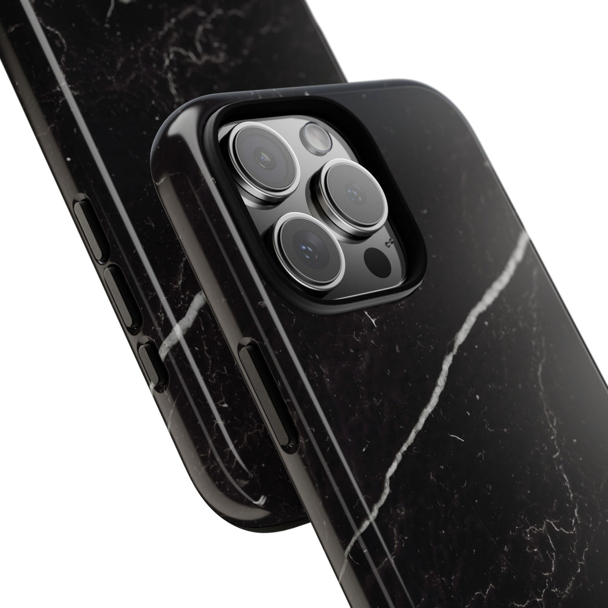 Black Marble iPhone Case