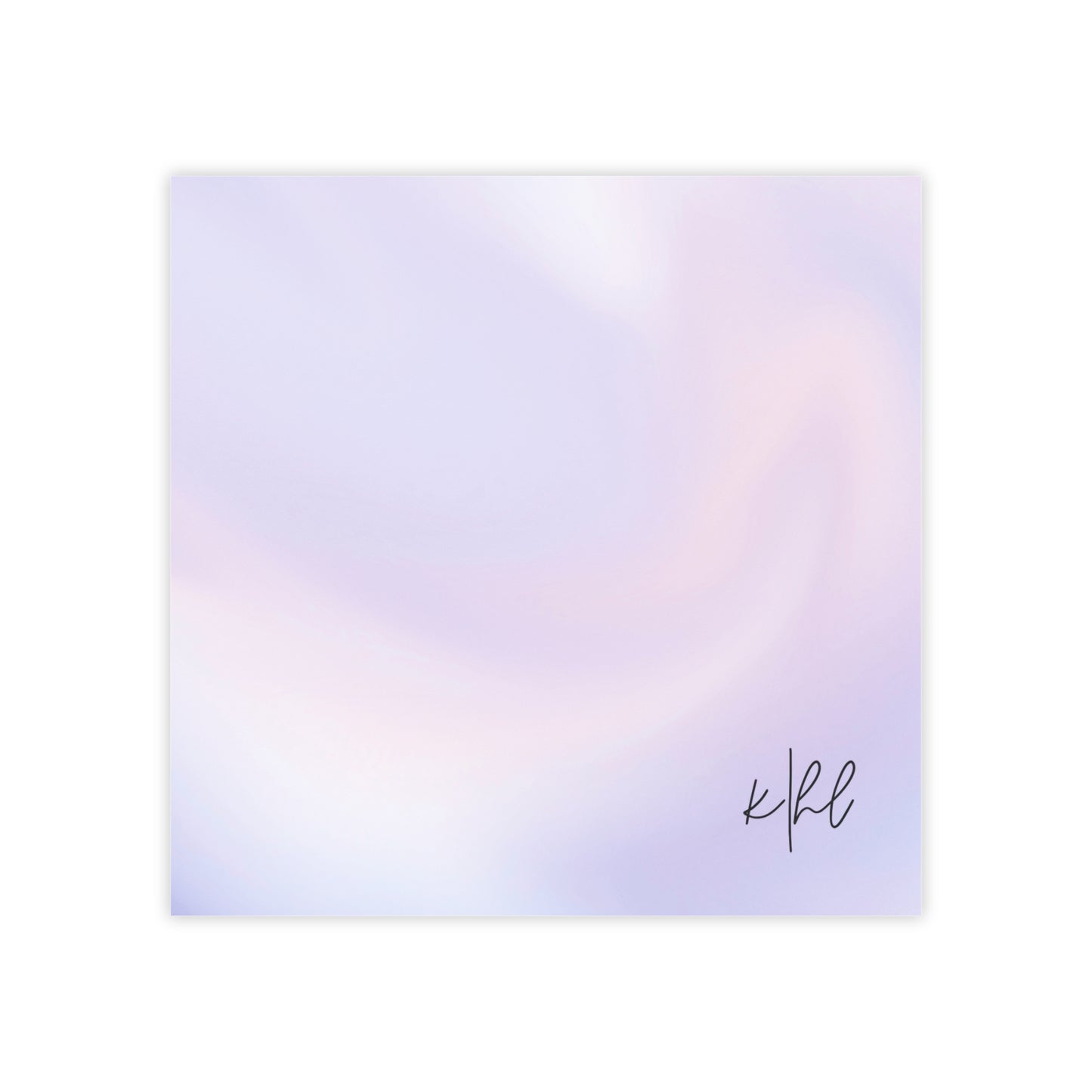 Lilac Marble Post-it® Note Pad