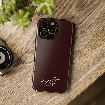 Signature Velvet Noir iPhone Case