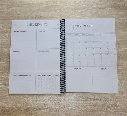 2026 Lifestyle Planner - Grey Snake