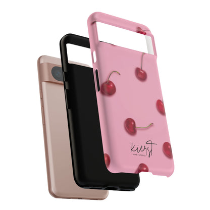 Cherries Google Pixel Case | Sweet Meets Bold in The Perfect Pop of Pink